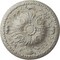 Ekena Millwork Amelia Ceiling Medallion (Fits Canopies up to 2 3/8"), 19 5/8"OD x 3/4"P, Pot of Cream Crackle CM20AMPCC - alternate 1